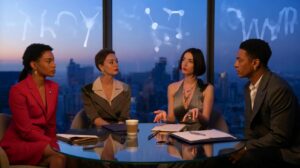 Illustration von einflussreichen Begegnungen für Widder, Zwillinge, Jungfrau und Steinbock am 19. März 2026