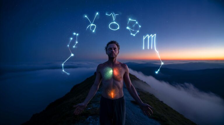 Illustration von astrologisch begünstigter gesundheitlicher Erneuerung für fünf Sternzeichen am 19. März 2026